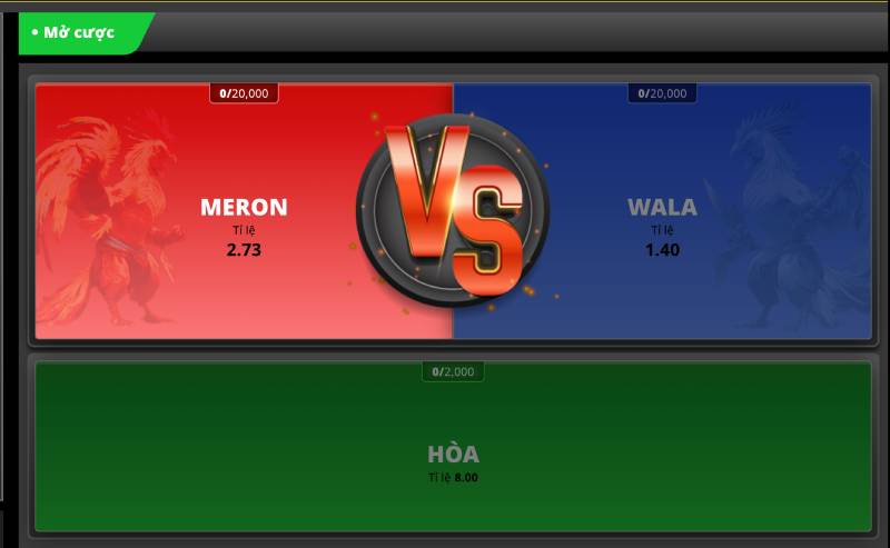 Cách phân biệt các cửa trong kèo đá gà