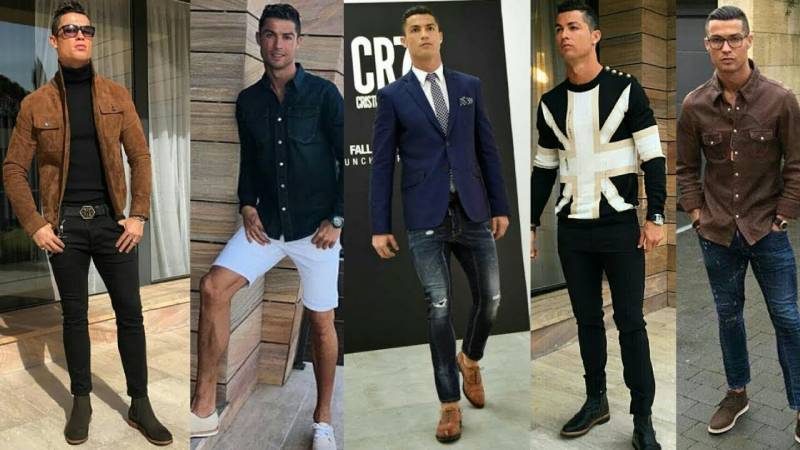 Top 5 Cầu Thủ Có Phong Cách Thời Trang Đỉnh, Thời Thượng 2 Cristiano Ronaldo