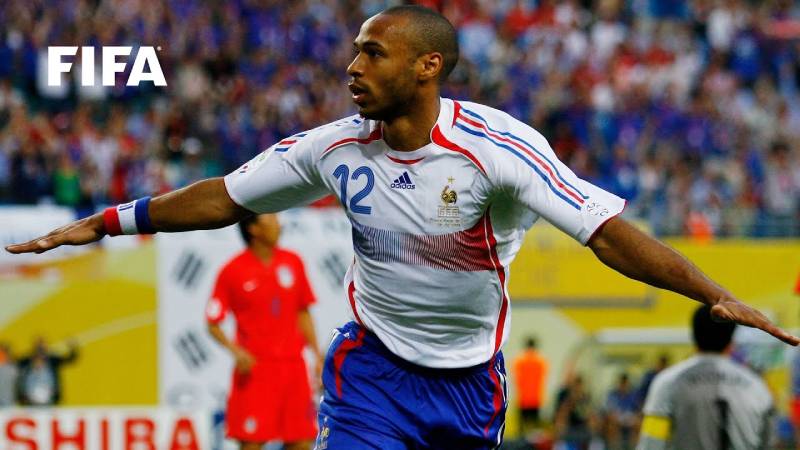Top Cầu Thủ Ghi Bàn Tại Euro - Ai Là “Máy Dội Bom” Của Châu Âu 4 Thierry Henry – 6 bàn thắng