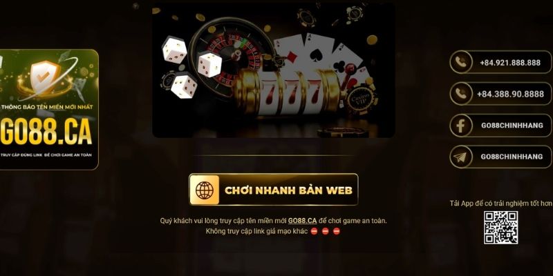 Cảnh báo các link đăng nhập Go88 giả mạo cần tránh